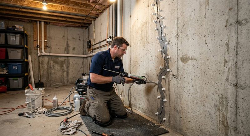 Basement Crack Repair in Palatka, FL