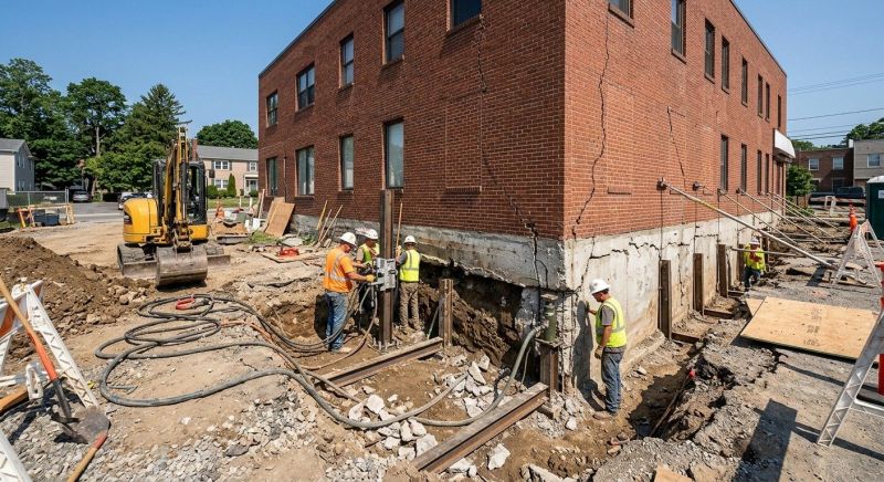 Building Foundation Repair in Keystone Heights, FL