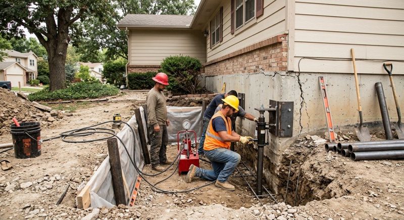 Cracked Foundation Repair in Palatka, FL