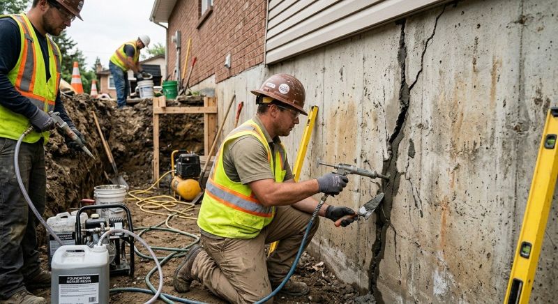 Cracked Foundation Repair in Putnam County, FL
