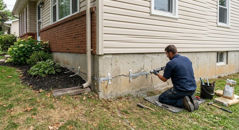 Cracked Foundation Repair in Satsuma, FL