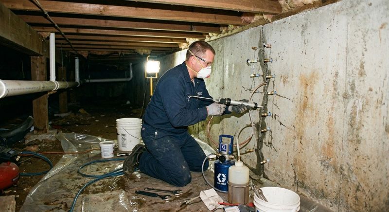 Crawlspace Foundation Repair in Melrose, FL