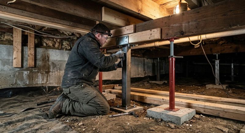 Crawlspace Structural Repair in Palatka, FL