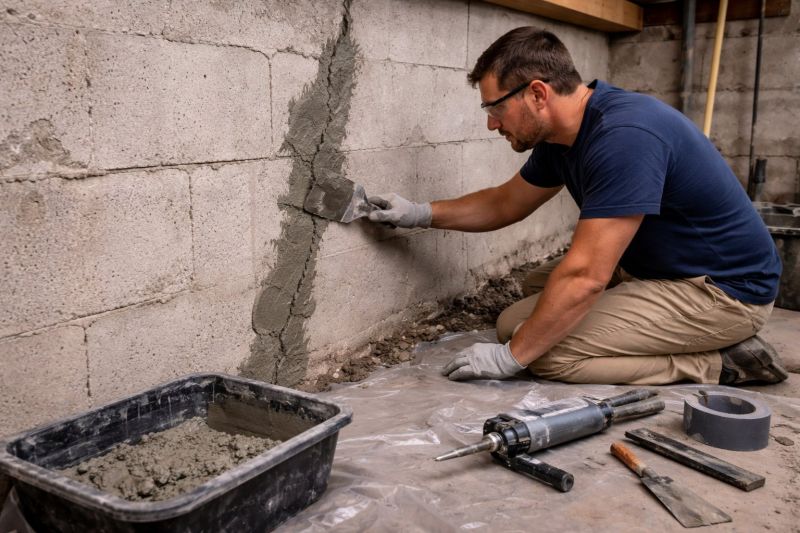 Foundation Crack Repair in Elkton, FL