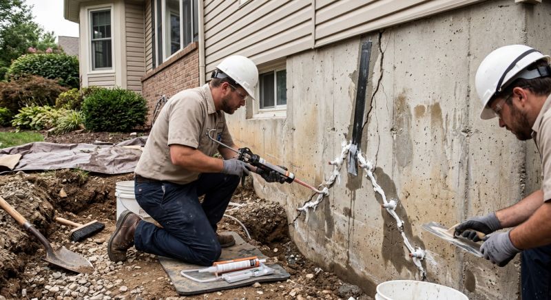 Foundation Crack Sealing in Palatka, FL