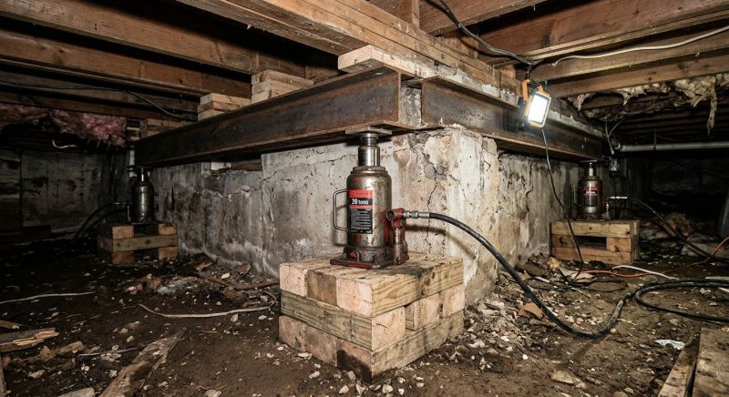Foundation Jacking in Crescent City, FL