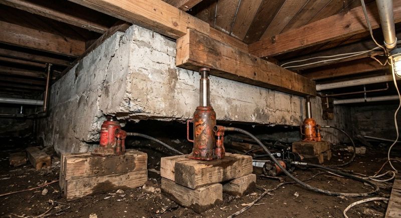 Foundation Jacking in Saint Augustine, FL