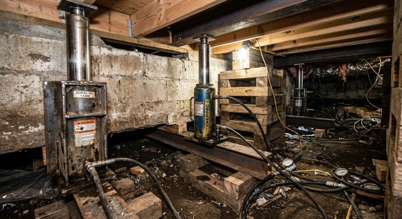 Foundation Jacking in Saint Augustine, FL