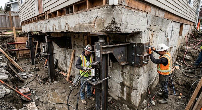Foundation Lifting in Crescent City, FL