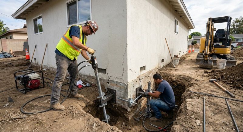 Foundation Stabilizing in Satsuma, FL