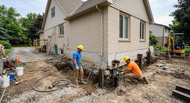 Helical Piers Installation in Palatka, FL