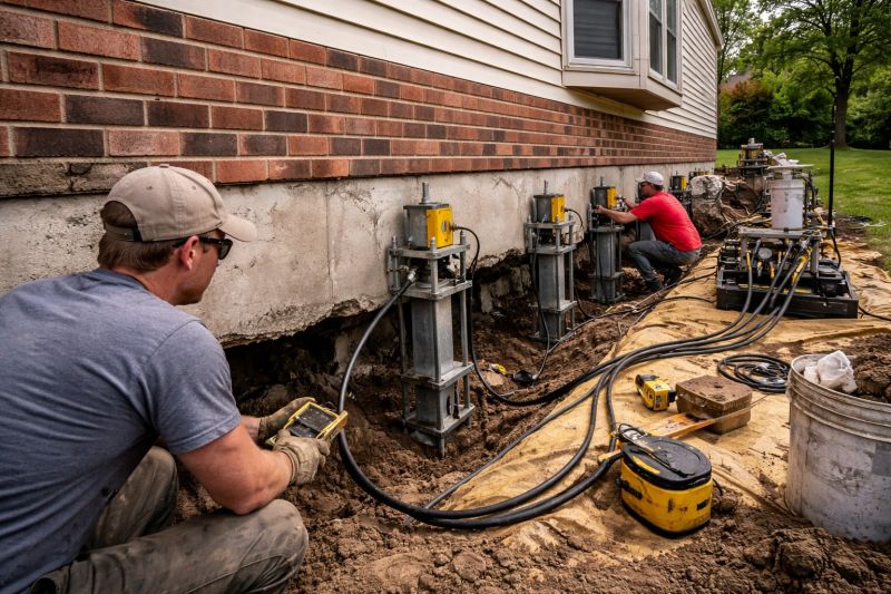 Settling Foundation Service in Crescent City, FL