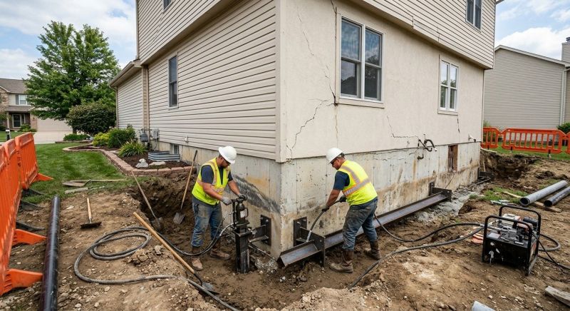 Sinking Foundation Repair in Palatka, FL