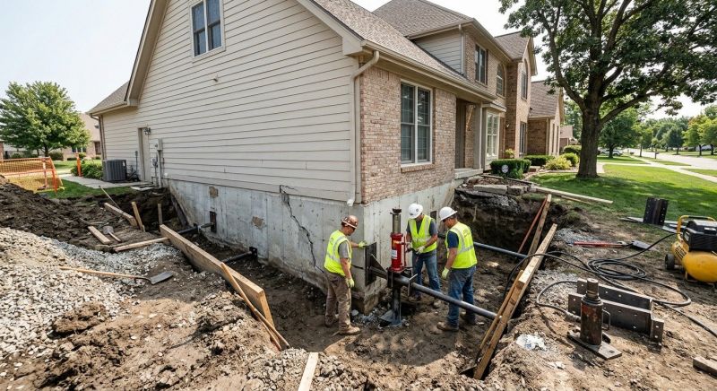 Sinking Foundation Repair in Saint Augustine, FL