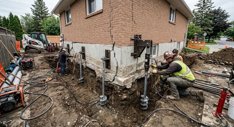 Sinking Foundation Repair in Satsuma, FL