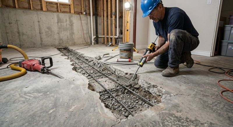 Slab Foundation Repair in Palatka, FL