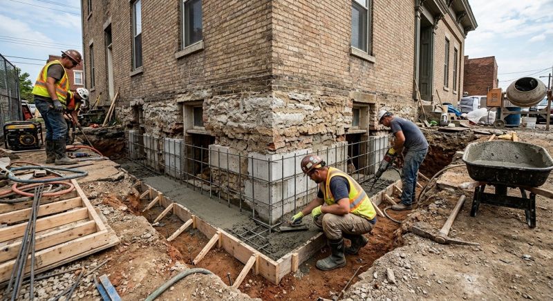 Structural Underpinning in Palatka, FL